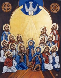 Coptic Pentecost Icon